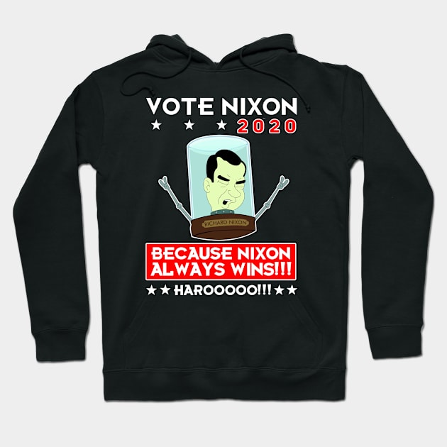 Nixon Always Wins Hoodie by KsuAnn